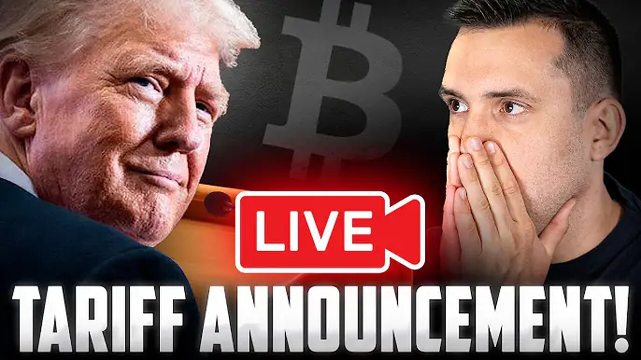 LIVE 🚨 Trump’s MAJOR Tariff Announcement! [Crypto’s Not Ready!]