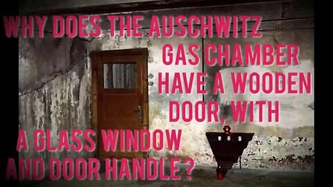 So the Russians sorry the Bolsheviks done some reconstruction at Auschwitz the Holohoax