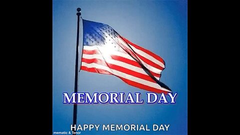 Happy Memorial Day