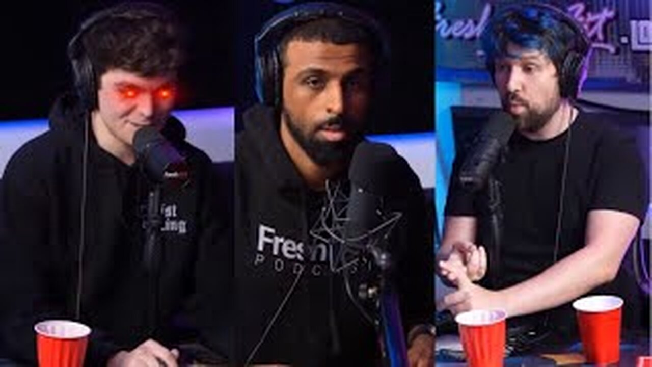 🚨 Jon Zherka, Sneako, Nick Fuentes, and Destiny Clash Over JQ on Fresh and Fit Podcast
