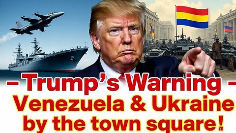 Trump Warns Venezuela’s Military 🚨 | Promises US Security Guarantees for Ukraine vs Russia War
