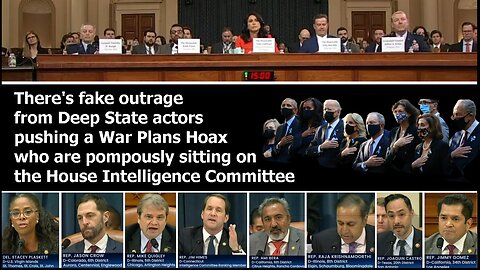 Democrats on House Intel Committee stir War Plans Hoax - March 26, 2025
