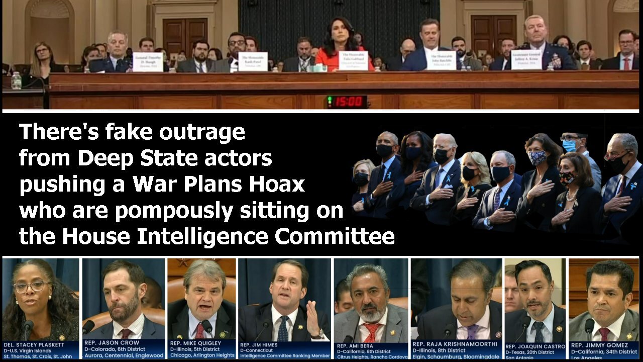 Democrats on House Intel Committee stir War Plans Hoax - March 26, 2025