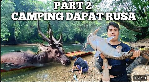 3 Days Jungle Camping in Heavy Rain – Deer Hunting Adventure in the Storm