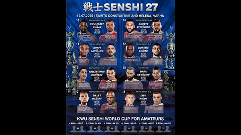 SENSHI 27 - Jul 12 2025 - Sofia, Bulgaria