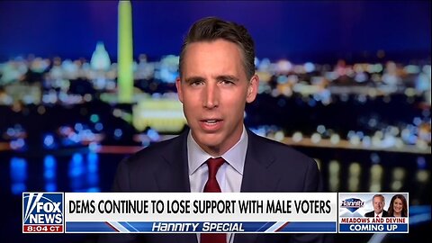 Sen Hawley Warns: Democrats Won't Win Elections Until They Respect Working Men