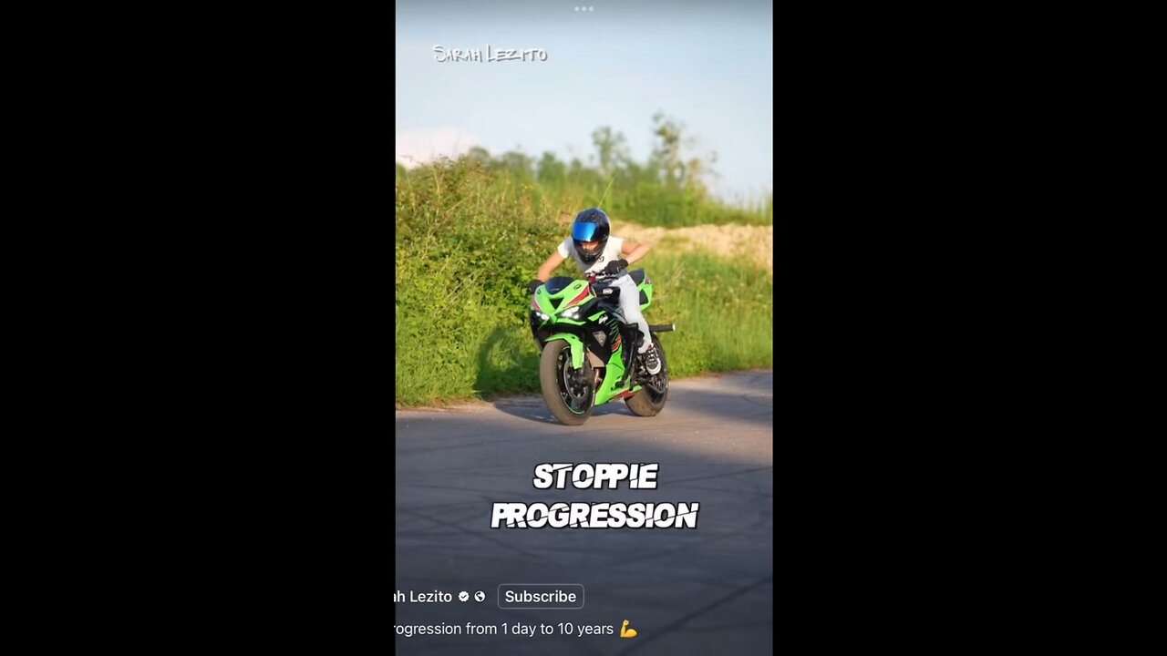 Stoppie Progression
