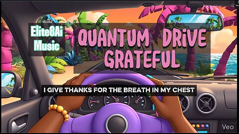 Quantum Drive 🌊 Grateful for the View | Conscious Reggae Lofi Journey