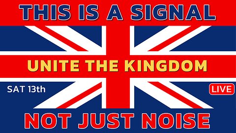 🚨LIVE: 🇬🇧 Tommy Robinsons' London Rally - 'Unite The Kingdom' 🇬🇧