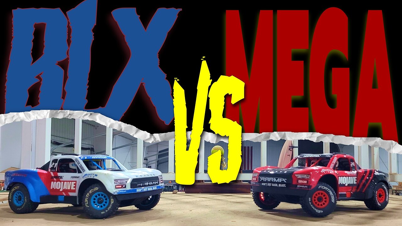 The ULTIMATE ARRMA GROM Grudge Match Race !! BLX vs Mega!! Short course, Drag & BASH!!
