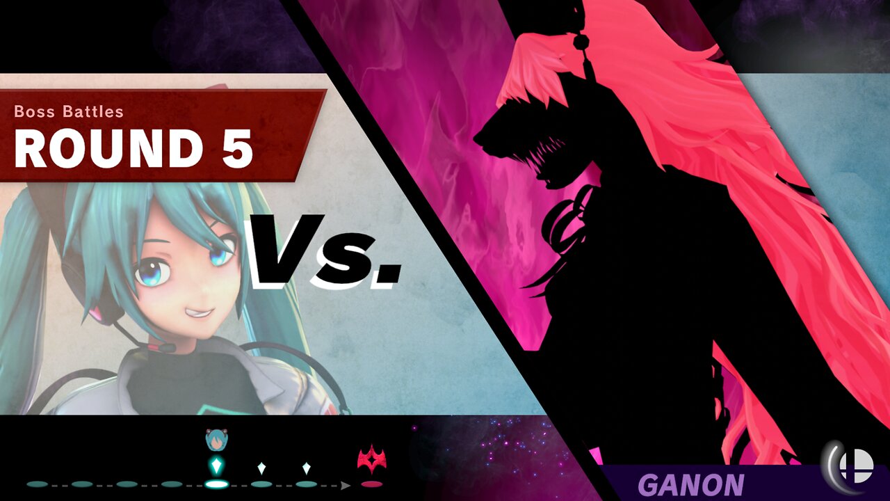 Crossworlds Miku vs SSBU Boss Battles 9.9 Difficulty Quickie -By P*rple Enjoyers [CRASH]