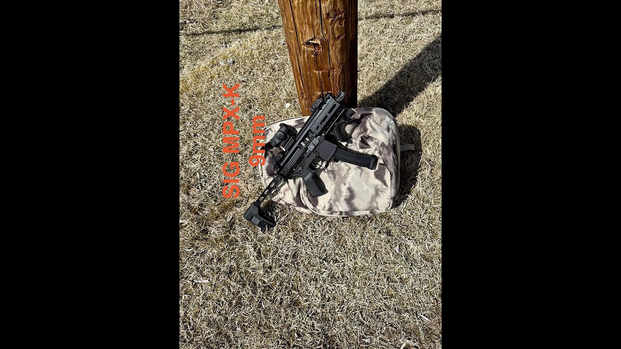 Sig MPX K 9mm – The Ultimate Backpack Gun PCC?