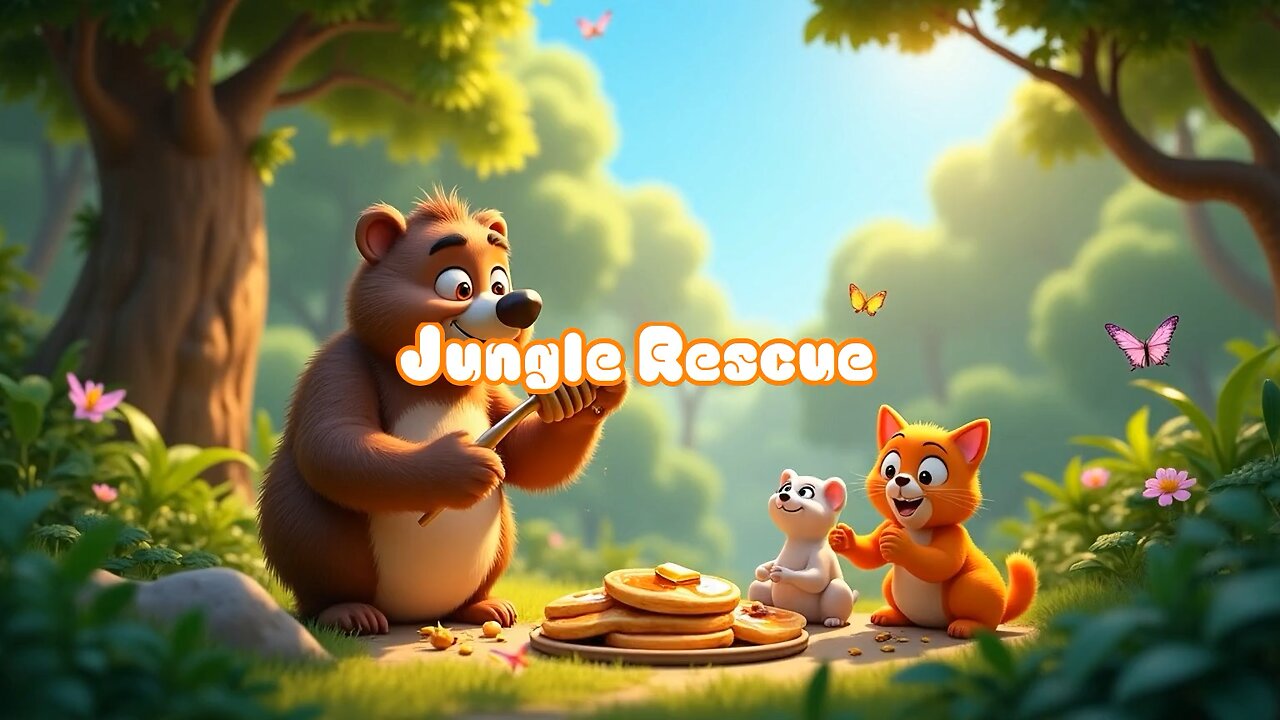 Brave Bear & Friends Save Animals from Storm!
