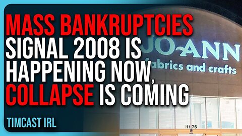 MASS BANKRUPTCIES Signal 2008 Is HAPPENING NOW, Tiffany Cianci Says COLLAPSE Is Coming!