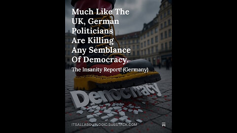 Much Like The UK, German Politicians Are Killing Any Semblance Of Democracy.