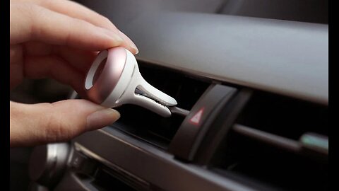 2-in-1 Cable Management Holder & Air Freshener for Your Car