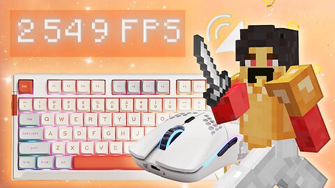 [15 Minutes] Extremely Sweaty Bedwars ASMR Keyboard + Mouse Sounds | HYPIXEL BEDWARS
