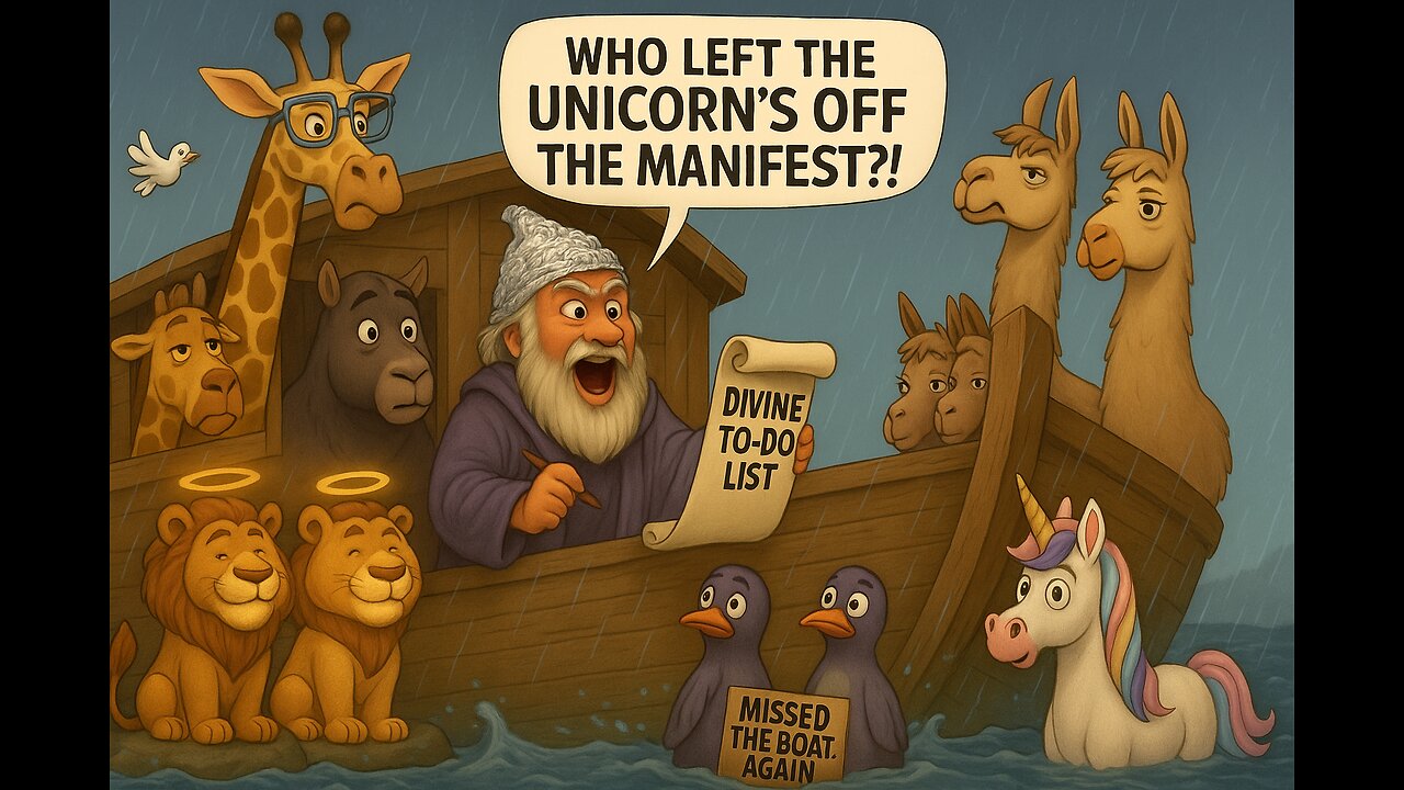 Follow Him: E3 "It IS Biblical" --- Noah, the OG Conspiracy Theorist
