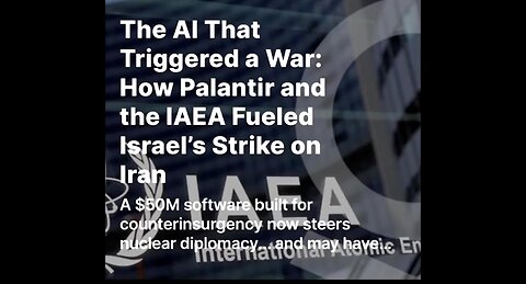 TRUMP STRIKES IRAN: BALFOUR’S CURSE, ROTHSCHILD’S WAR & THE GREATER ISRAEL ✡️