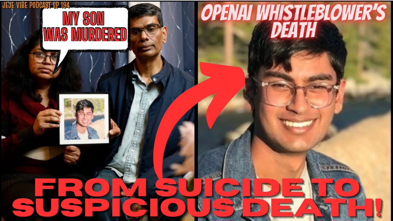 Balaji's Mother Speaks Out: "My Son Was Murdered By OpenAI"!