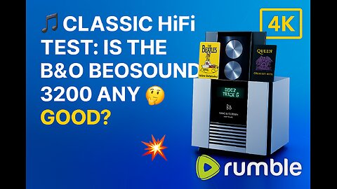 🎶 Classic HiFi Test: Is the B&O Beosound 3200 Any Good? 📻 | Vintage Elegance Meets Sound