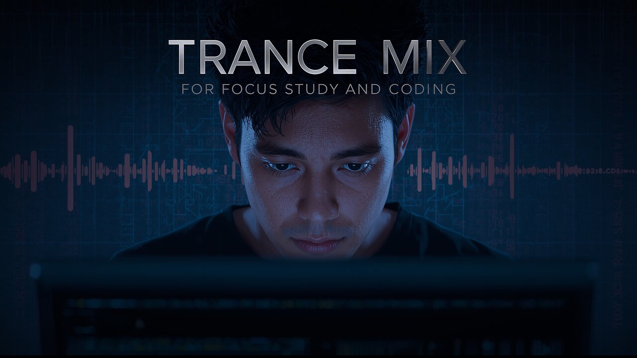 Trance Mix for Focus, Study & Coding | Chill Ambient Electronic Music