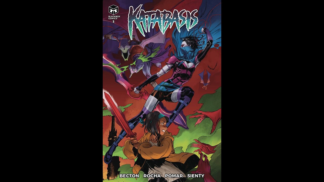 Katabasis #3 Black Box Comics #QuickFlip Comic Book Review