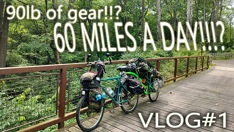 250mi Bike-Packing Trip Across Ohio | What I Learned | Vlog #1