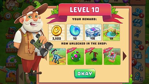 Dinosaur Park Primeval Zoo Level 9 gameplay