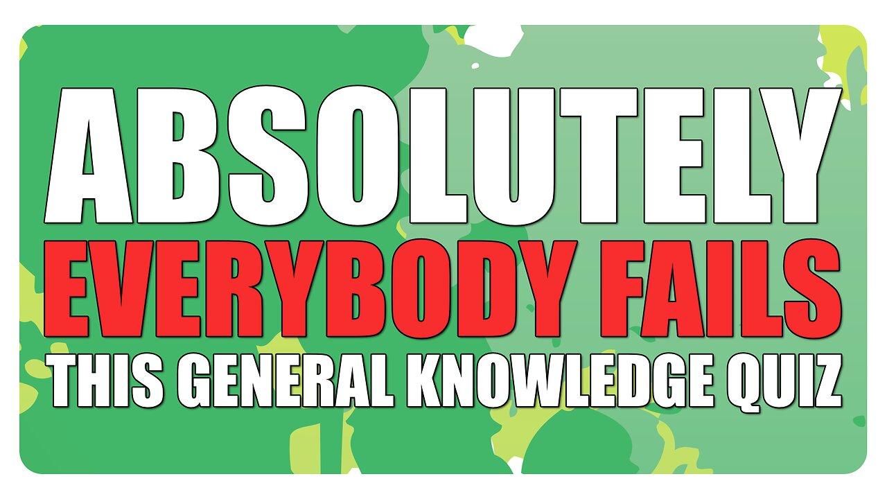 You will definitely fail this one!