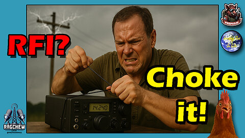RFI bothering you? Time to CHOKE YOUR RADIO! - Sunday Night Ragchew Ep. 81