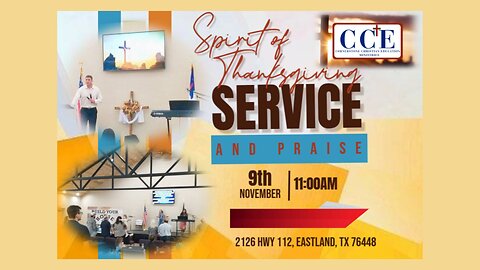 ✝️Live 11:00am Sunday Service 11/9/25