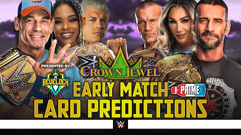 WWE Crown Jewel 2025 - Match Card Predictions | Bevelock