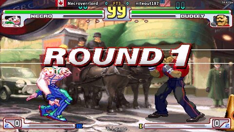 街霸3.3 Necroverrlord VS niteout187 2025-9-3 FT3