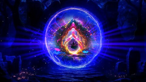 Relaxing Journey Through a Cosmic Portal 🌌 Sleep & Study Ambience