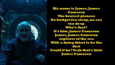 James Cameron, the bar isn't something you just raise!