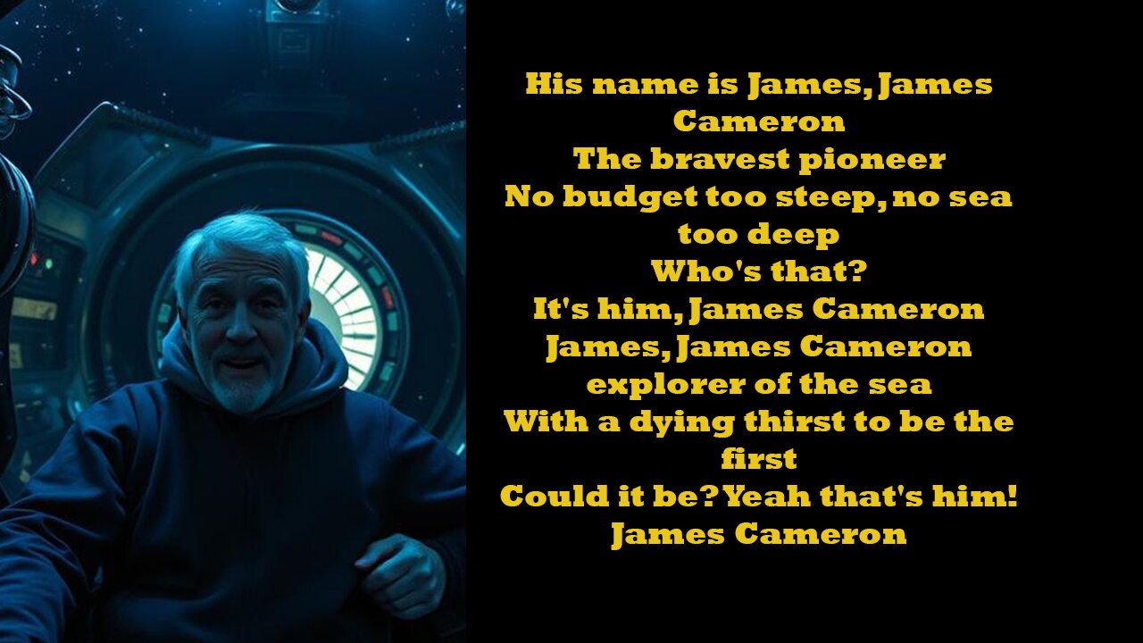 James Cameron, the bar isn't something you just raise!