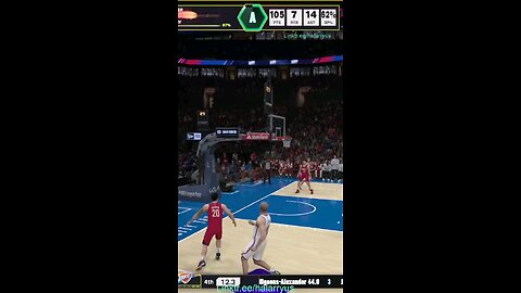 108 Point Double Double #mycareer #nba2k #mycareer2k #nba2k25 #2k25 #2k