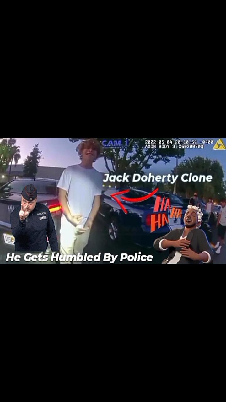 Fake Tough Guy Gets Arrested After Talking Trash & Threatening Cop