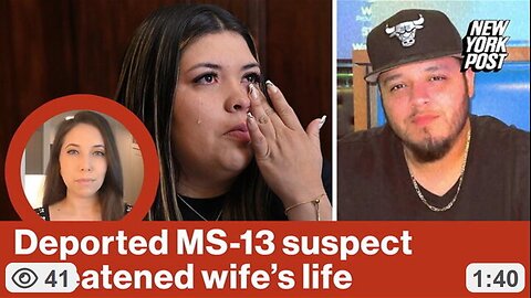 Deported MS-13 suspect threatened wife's life ~ New York Post