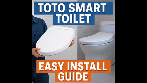 How to Install a TOTO Smart Toilet Step-by-Step