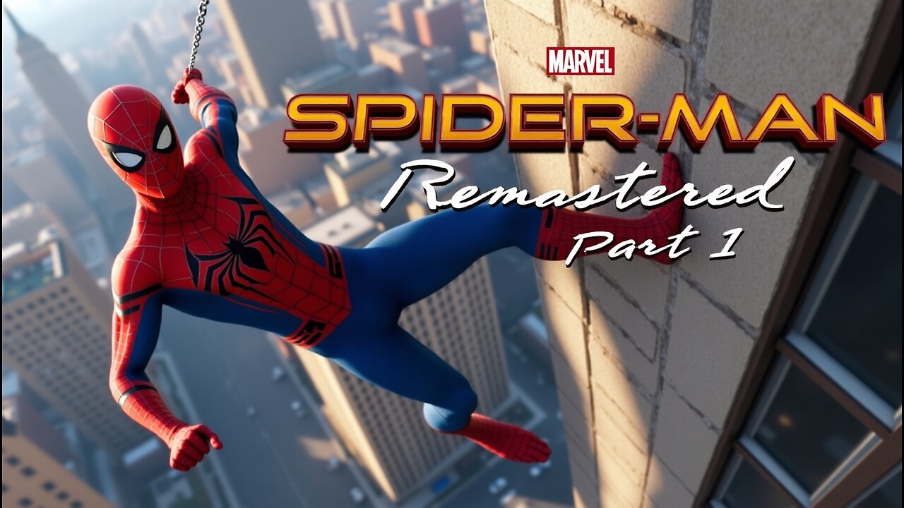 🔥 Marvel Spider-Man Remastered | Part 1 | Epic Web-Swinging Begins! 🕸️