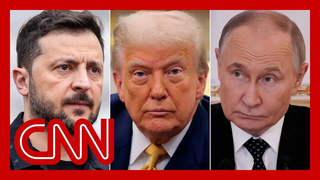 Trump says he'd like to plan a meeting between Zelensky and Putin if Alaska summit goes well