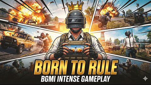 Born to Rule | BGMI Intense Gameplay