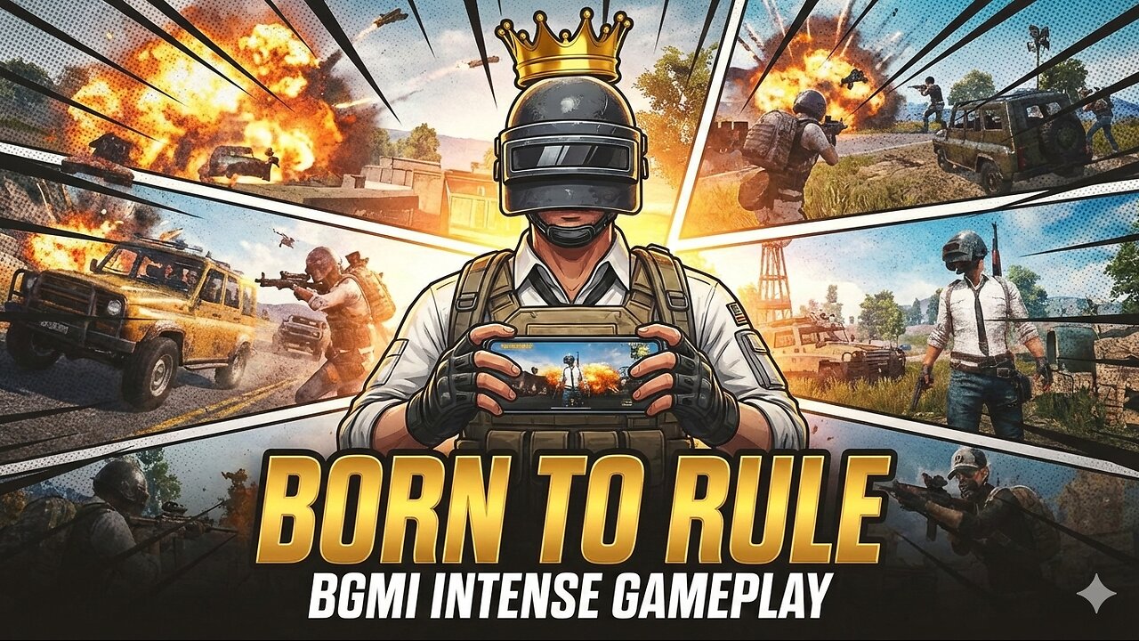 Born to Rule | BGMI Intense Gameplay
