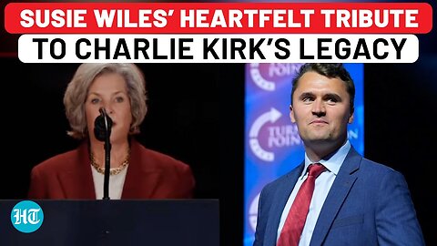 “Charlie’s Army Won The Vote,” Emotional Speech By Susie Wiles Honoring Kirk’s Impact On America