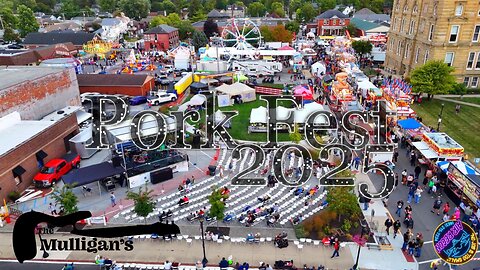 Pork Festival Tipton Indiana with LIVE music and a drone!
