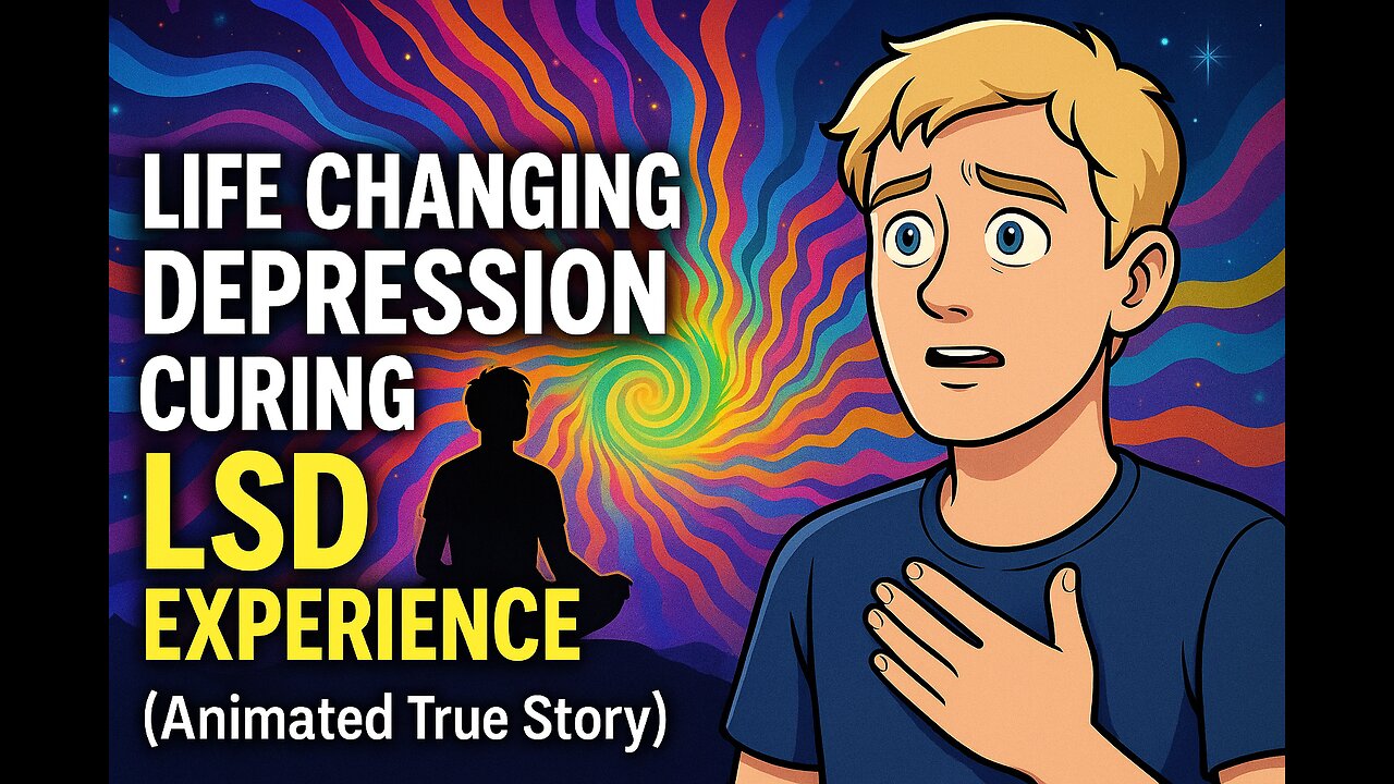 Life changing depression curing LSD experience. (Animated true story)