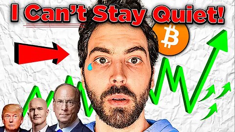 I Can't Stay Quiet on this Bitcoin PUMP Any Longer