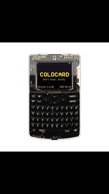 COLDCARD Q- Order yours today